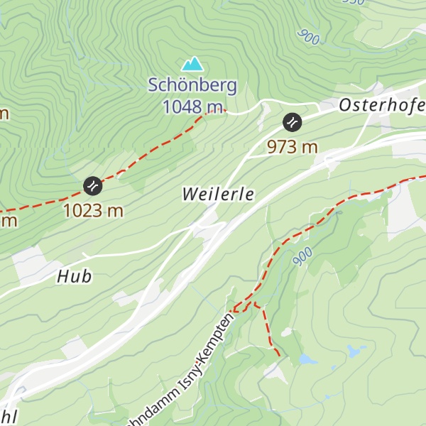 Map of St. Wendelin