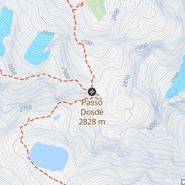 Map of Capanna Dosdè