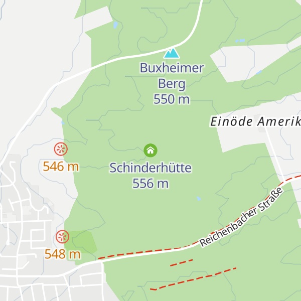 Map of Schinderhütte