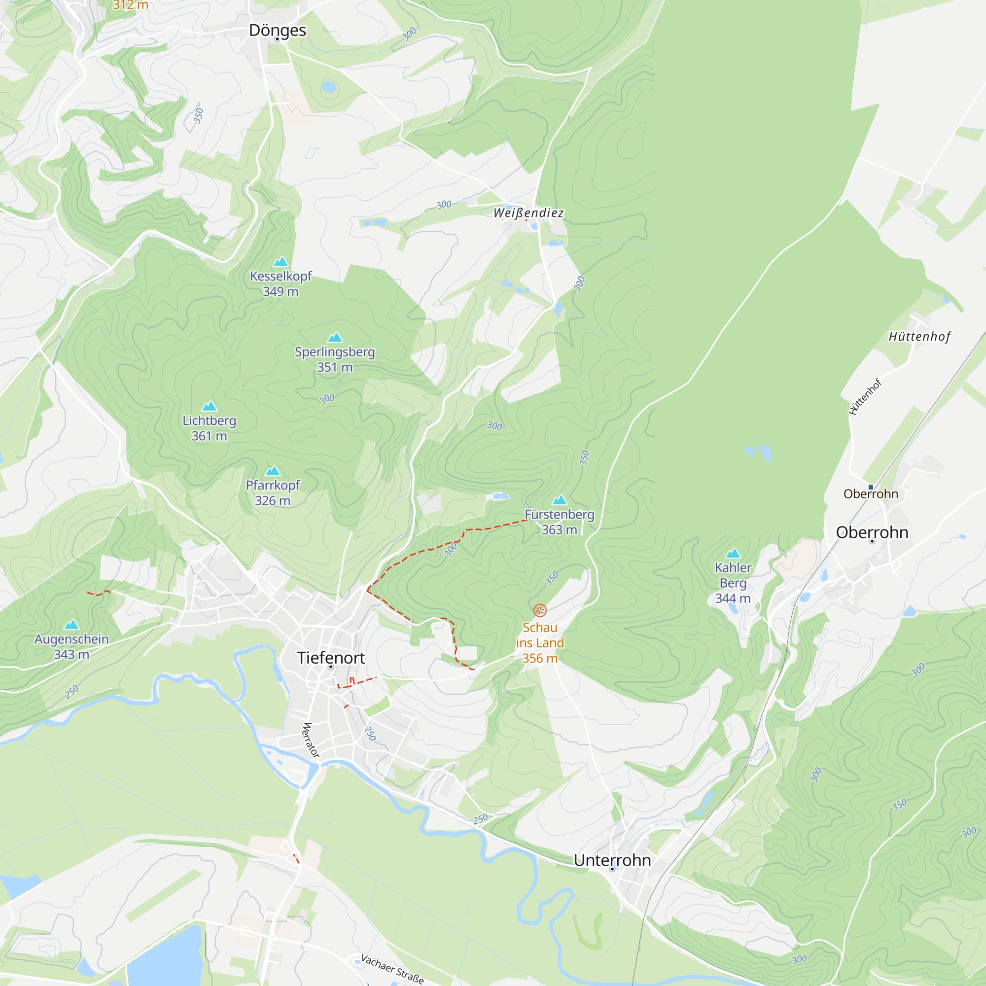 Jägerhütte map