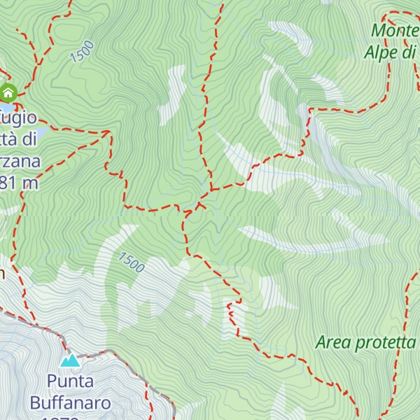 Map of Bivacco Ghiaccioni