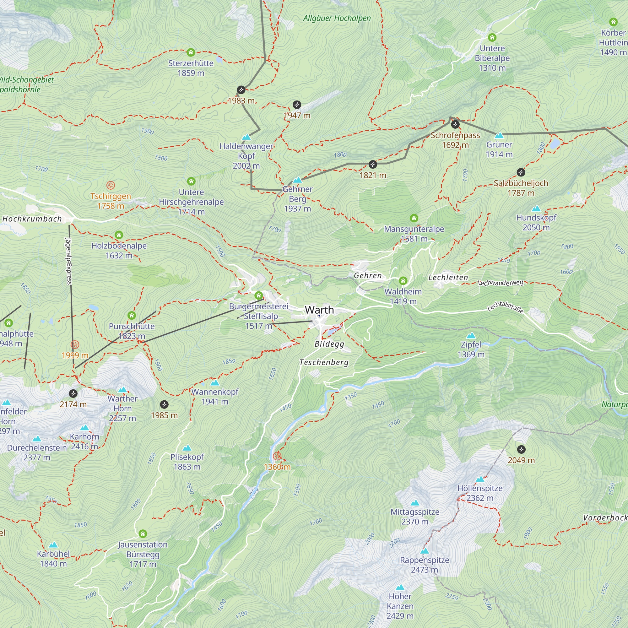 Dorfcafé map