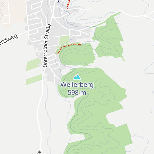 Map of Weilerberg