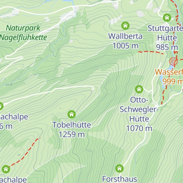 Map of Mittelbergalpe