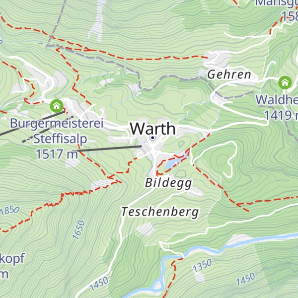 Map of Touristeninformation