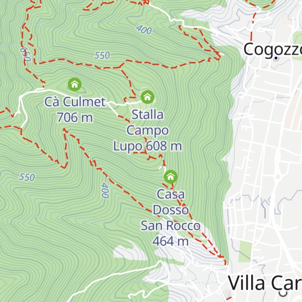 Map of Casa Livelli