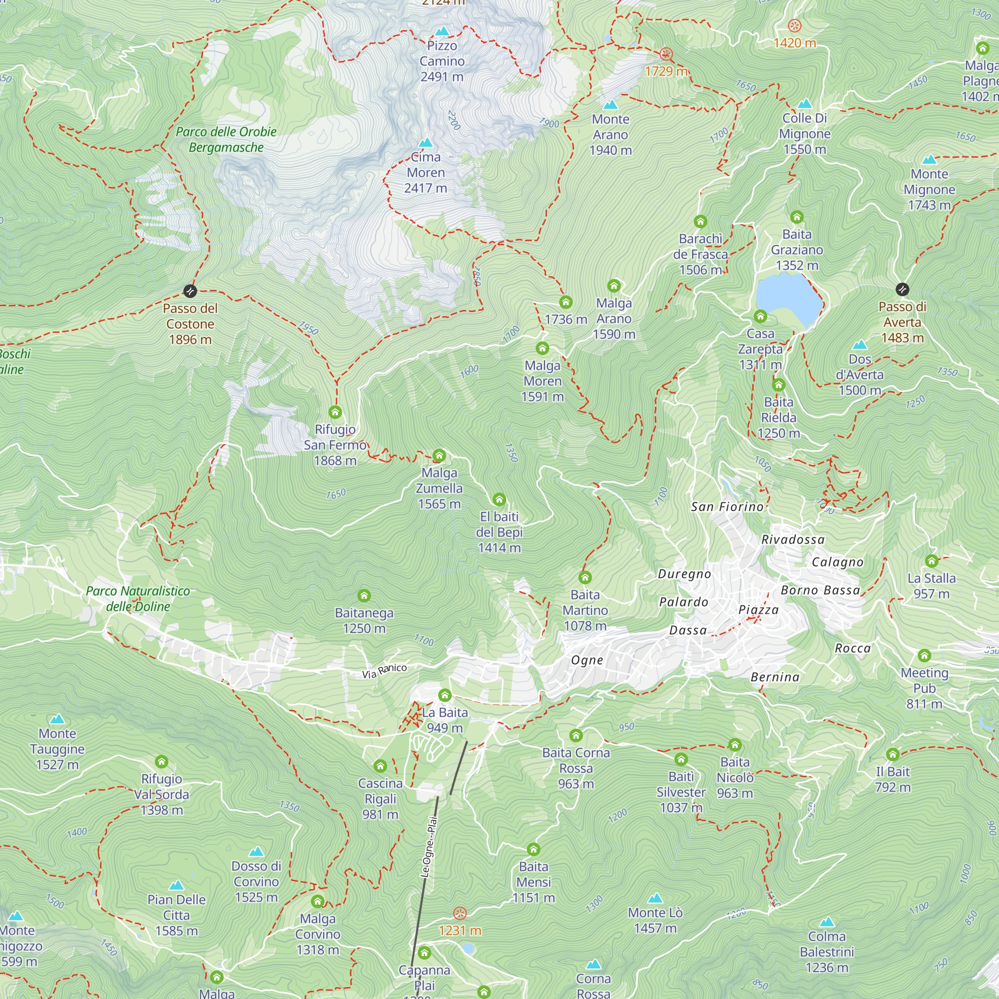 El baiti del Bepi map