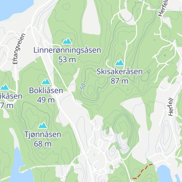 Map of Tranåsen