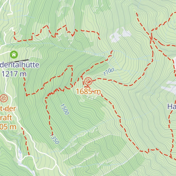 Map of Innere Kuhgehrenalpe