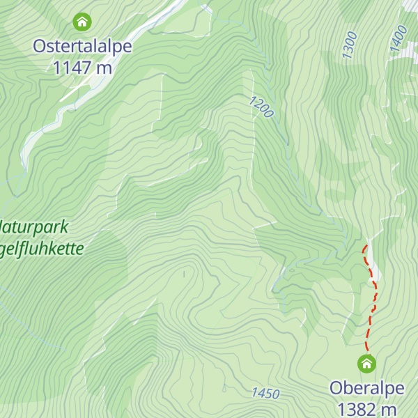 Map of Mitteralpe