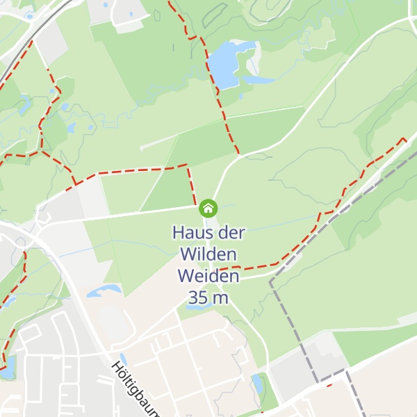 Map of Haus der Wilden Weiden