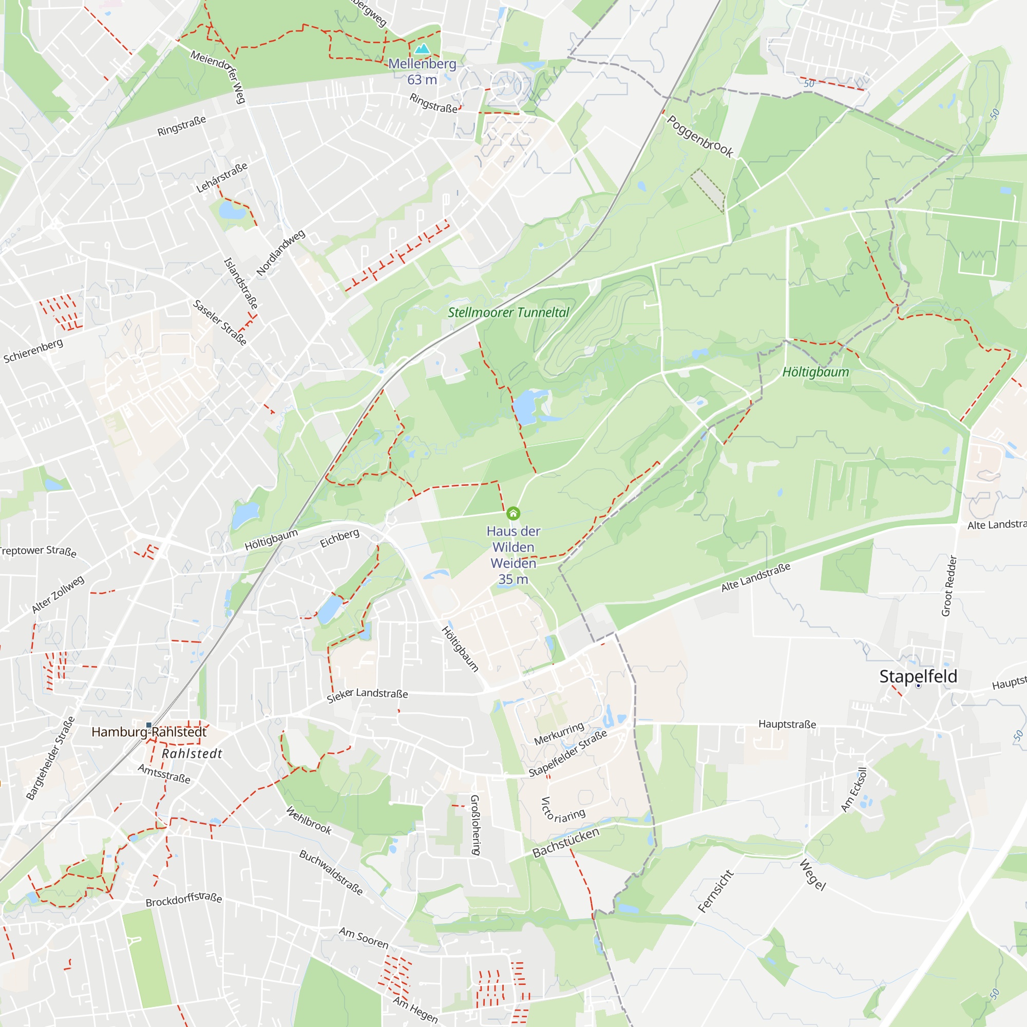 Haus der Wilden Weiden map