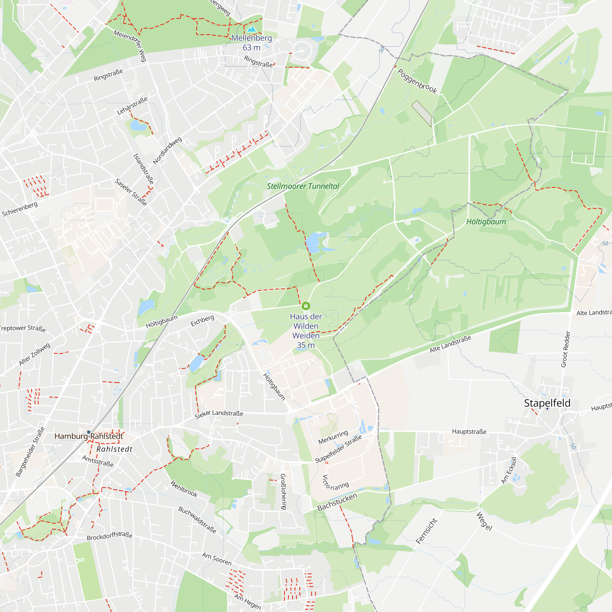 Haus der Wilden Weiden map