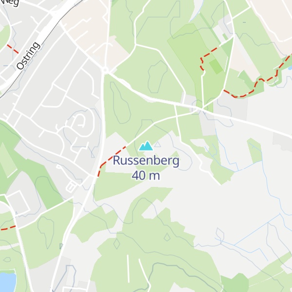 Map of Russenberg