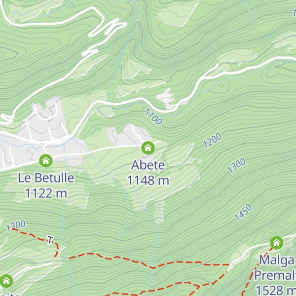 Map of Abete