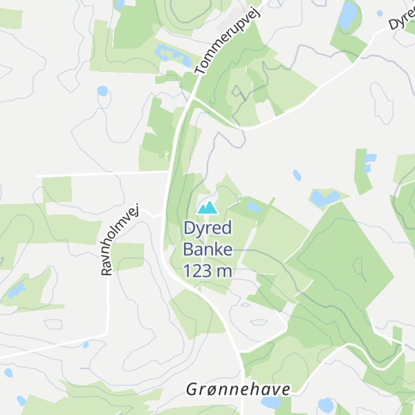 Map of Dyred Banke