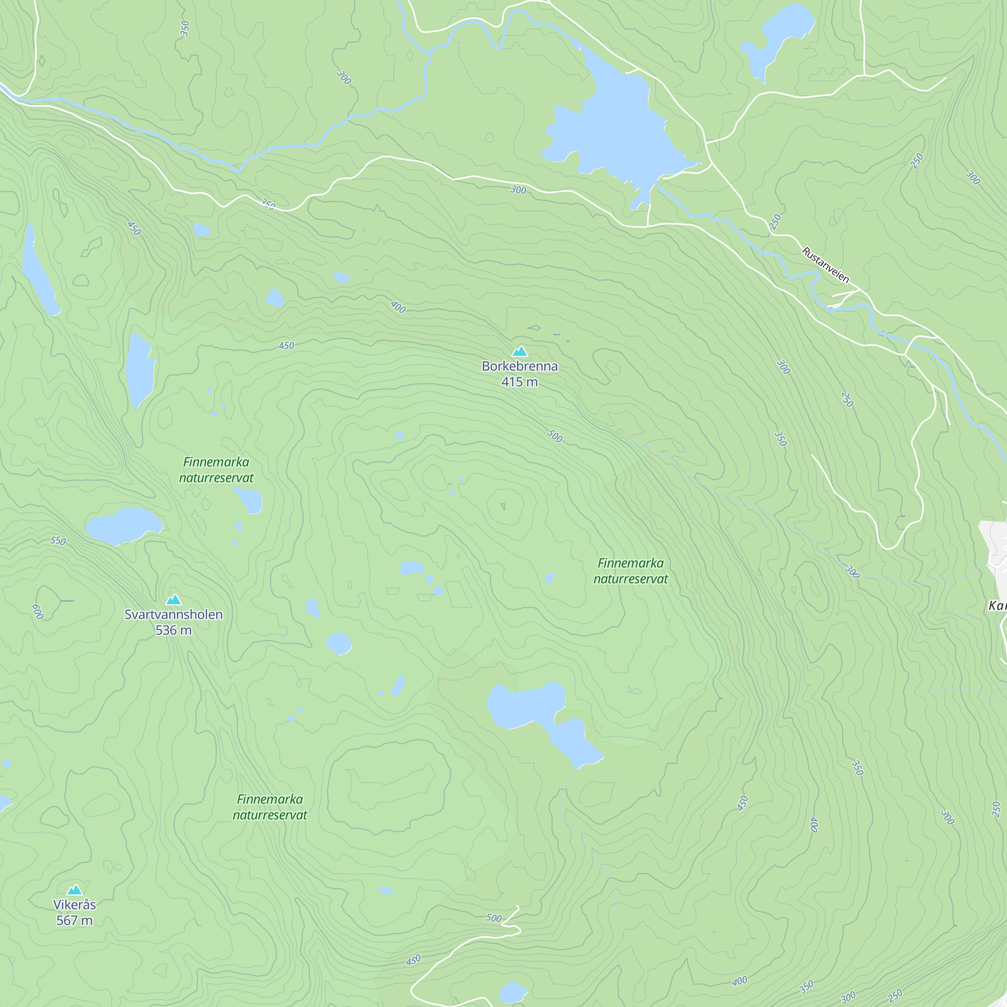 Gjevlekollbua map