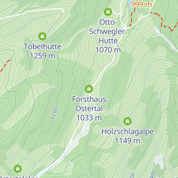 Map of Forsthaus Ostertal
