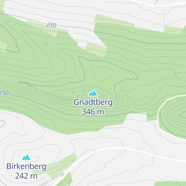 Map of Gnadtberg
