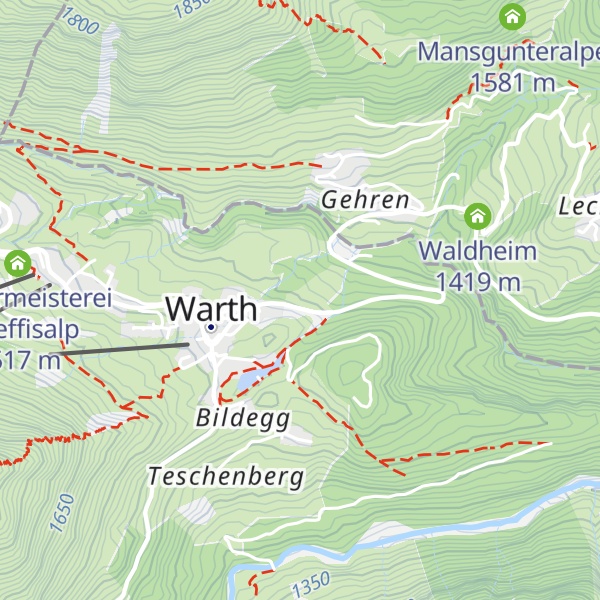 Map of Biberteamhotel