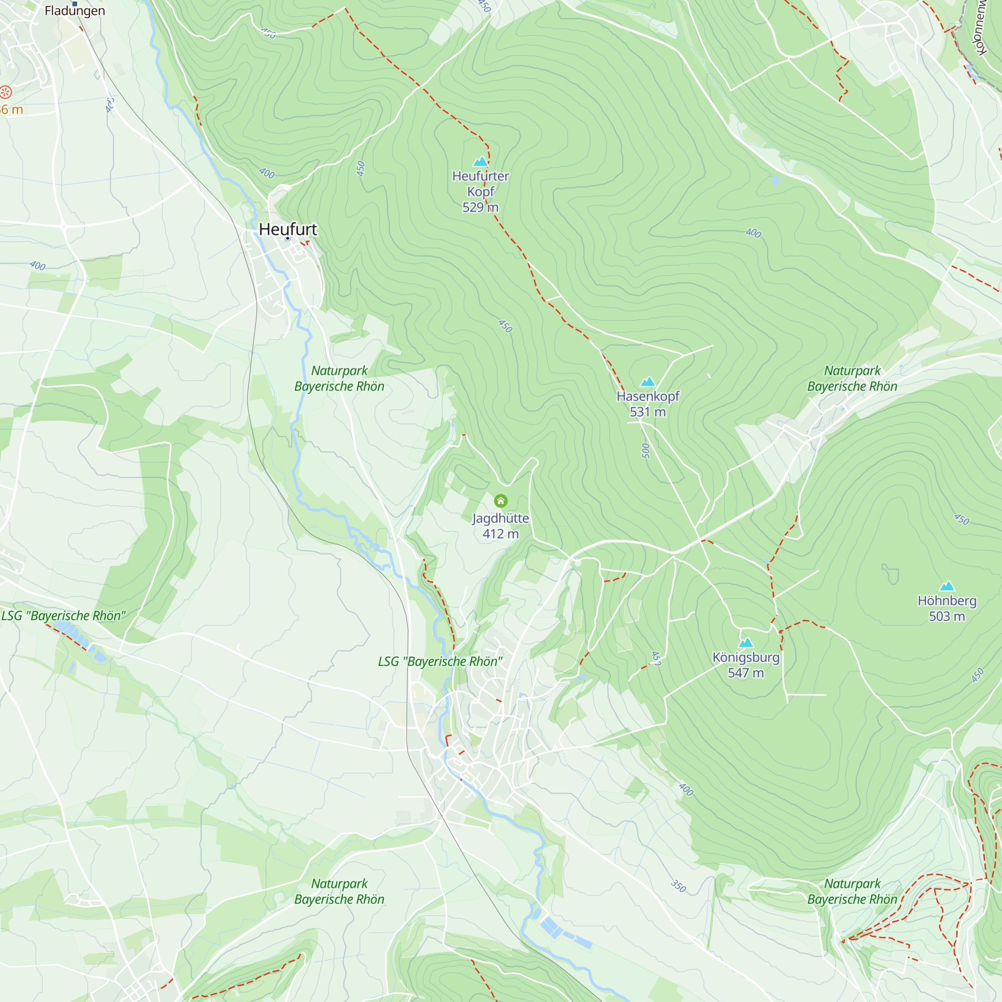 Jagdhütte map