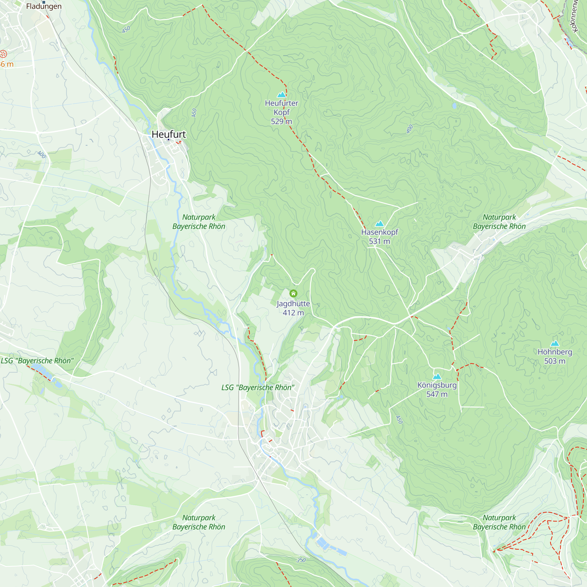 Jagdhütte map