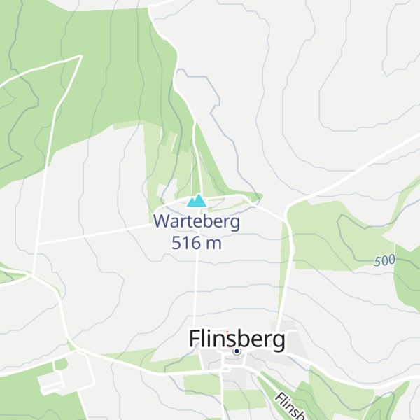Map of Flinsberger Hütte