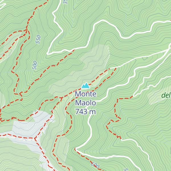 Map of Monte Maolo