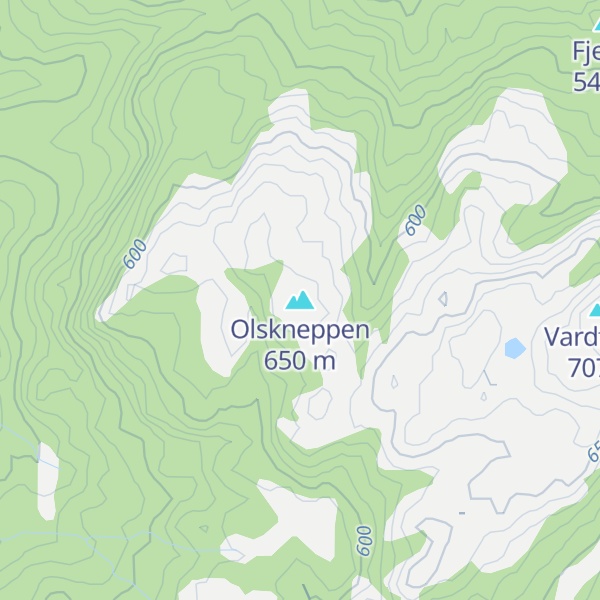 Map of Olskneppen