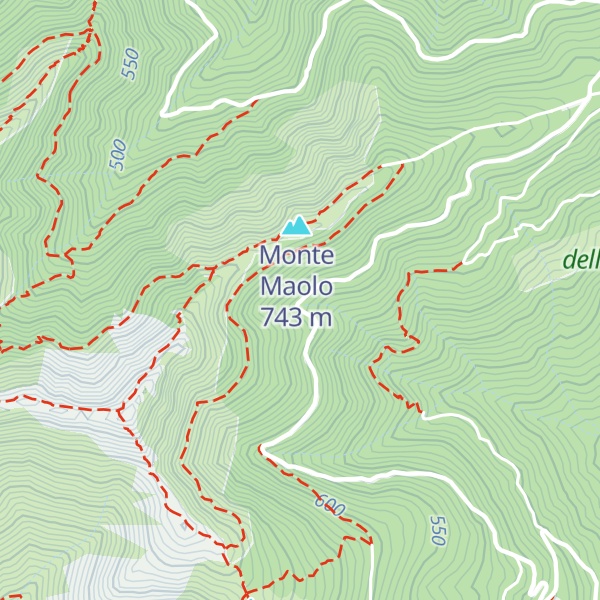 Map of Rifugio di san Francesco