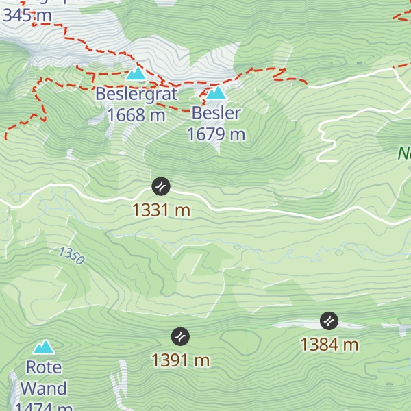 Map of Kelleralpe
