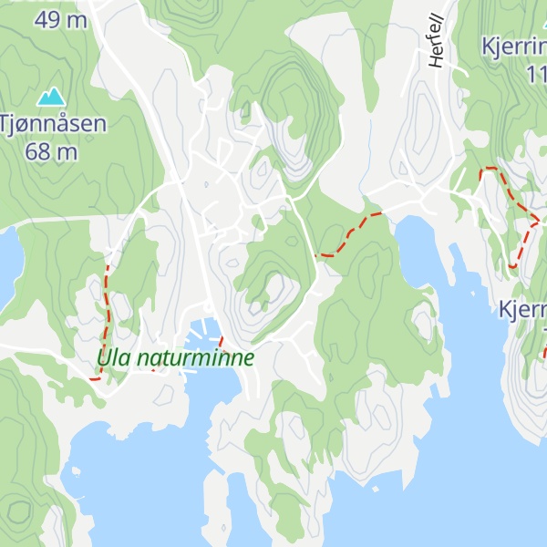 Map of Ulakollen