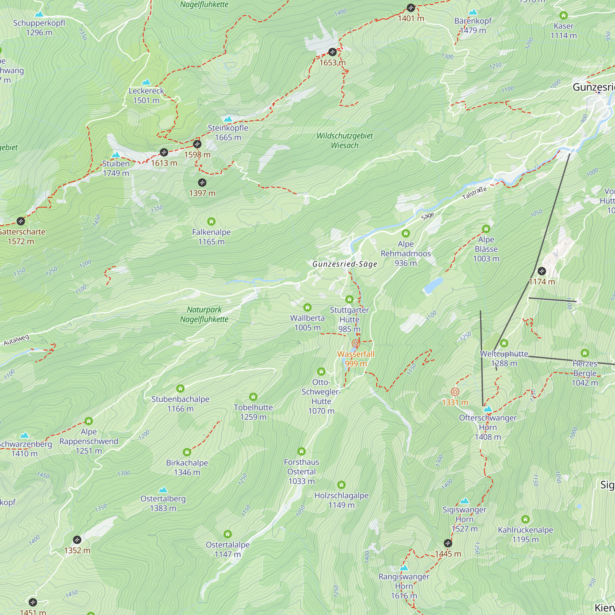 Wallberta map