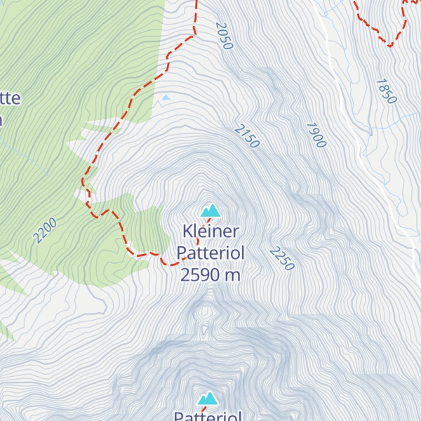 Map of Kleiner Patteriol