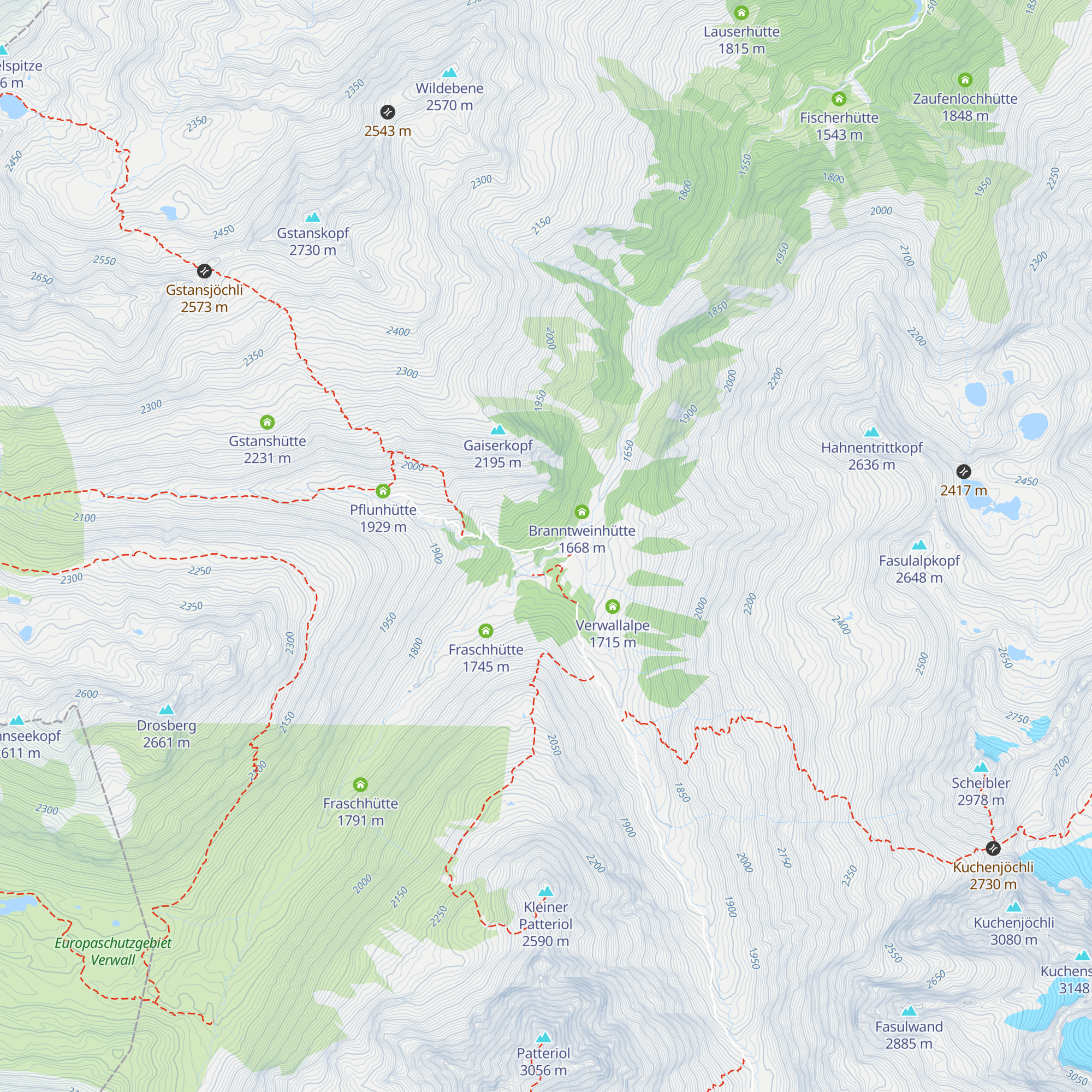 Jagdhütte map