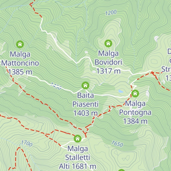 Map of Baita Piasenti