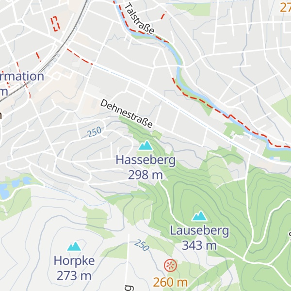 Map of Hasseberg