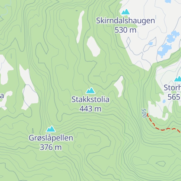 Map of Stakkstolia