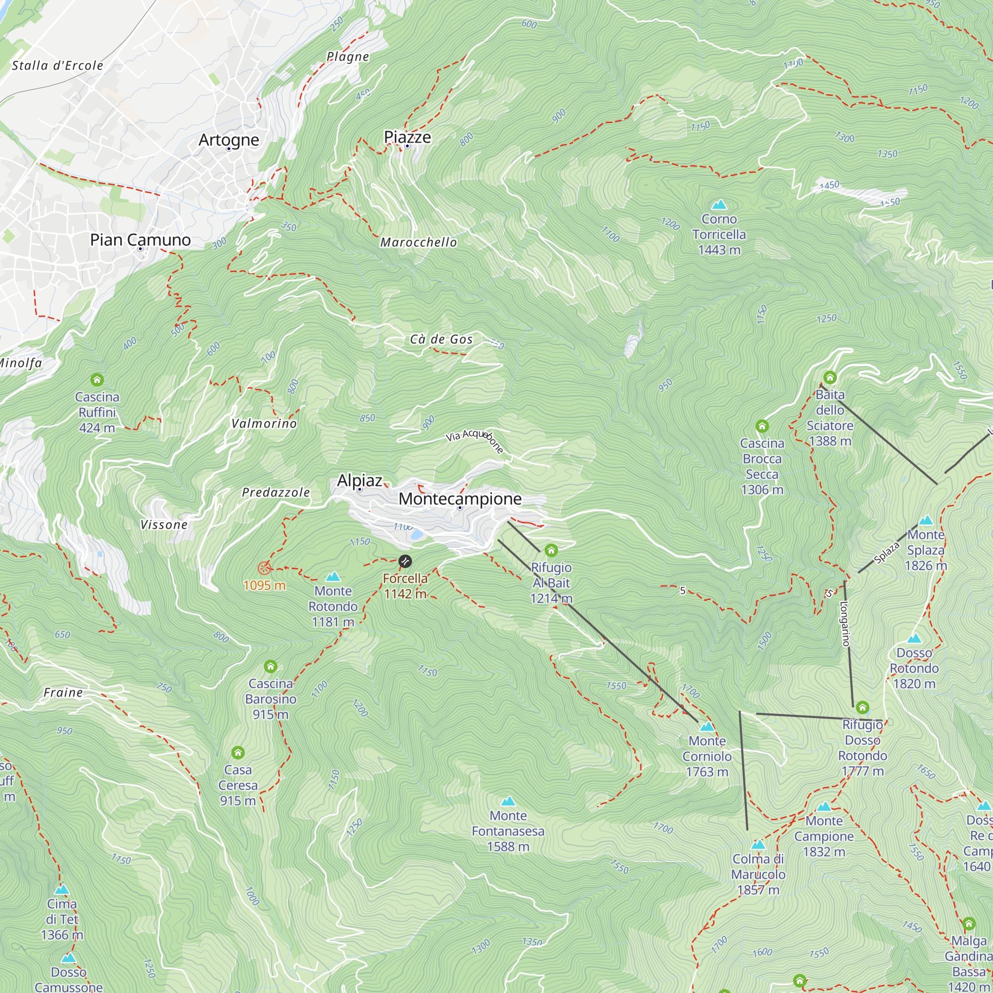 Condominio Pradosole map