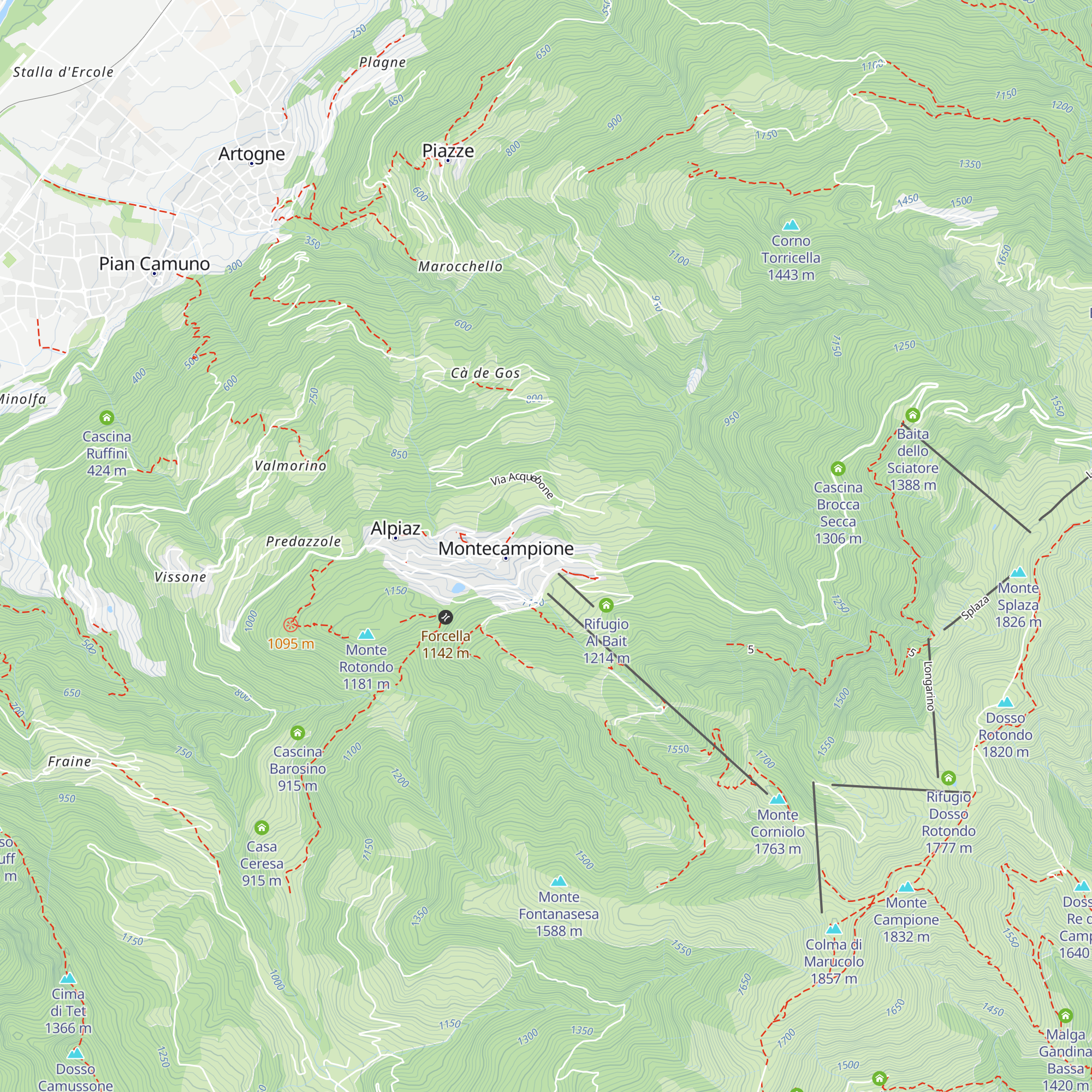 Condominio Pradosole map