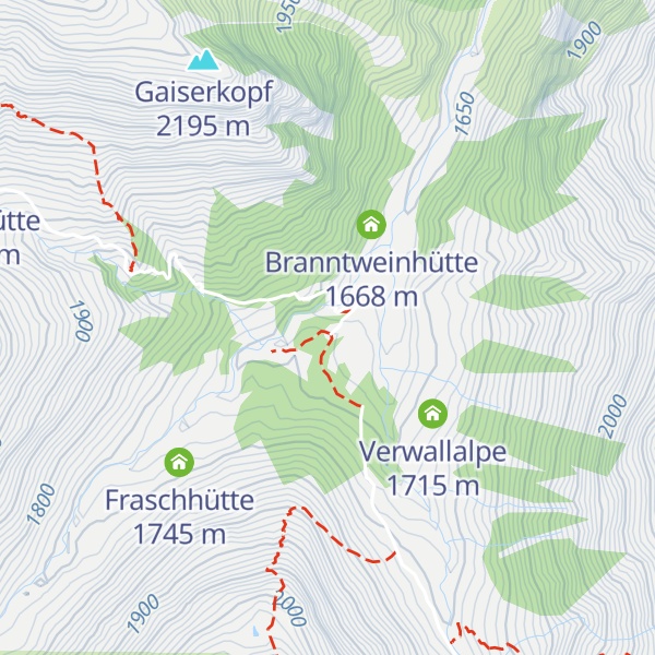 Map of Konstanzer Hütte