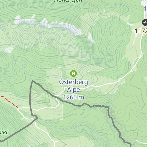 Map of Osterberg Alpe