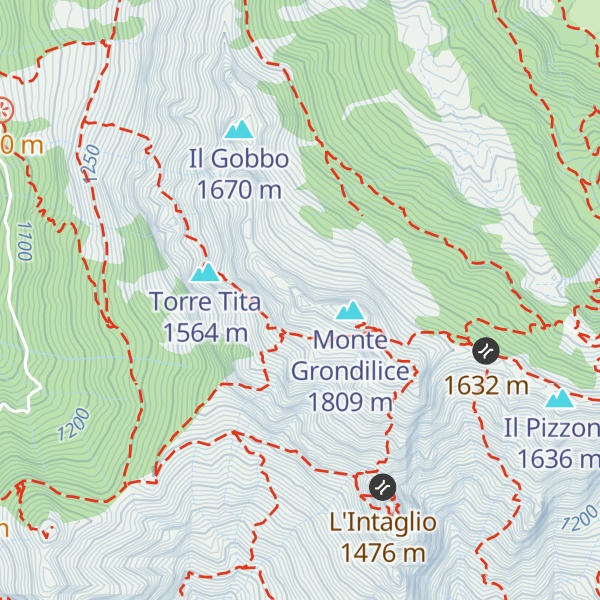 Map of Antecima Grondilice