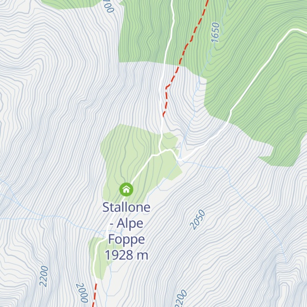 Map of Bivacco Alpe Piana