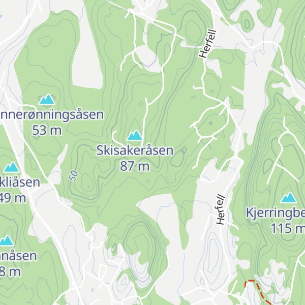 Map of Helleren