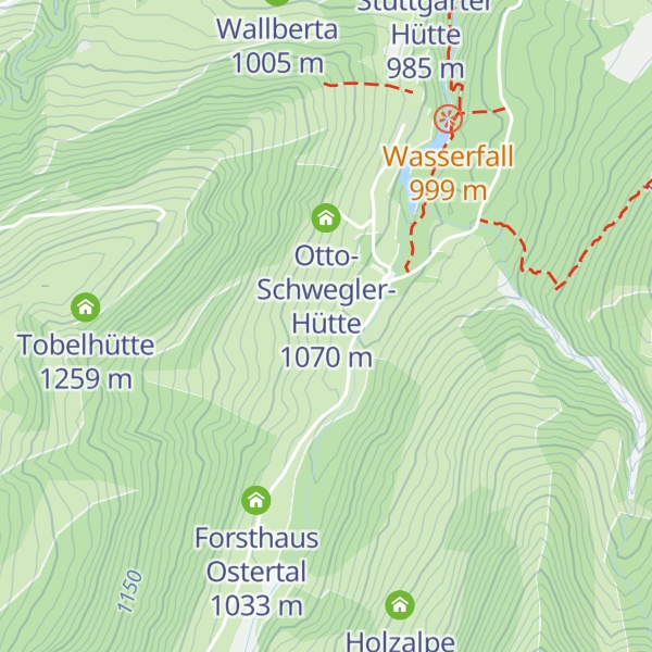 Map of Schwandalpe