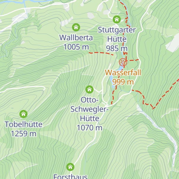 Map of Otto-Schwegler-Hütte
