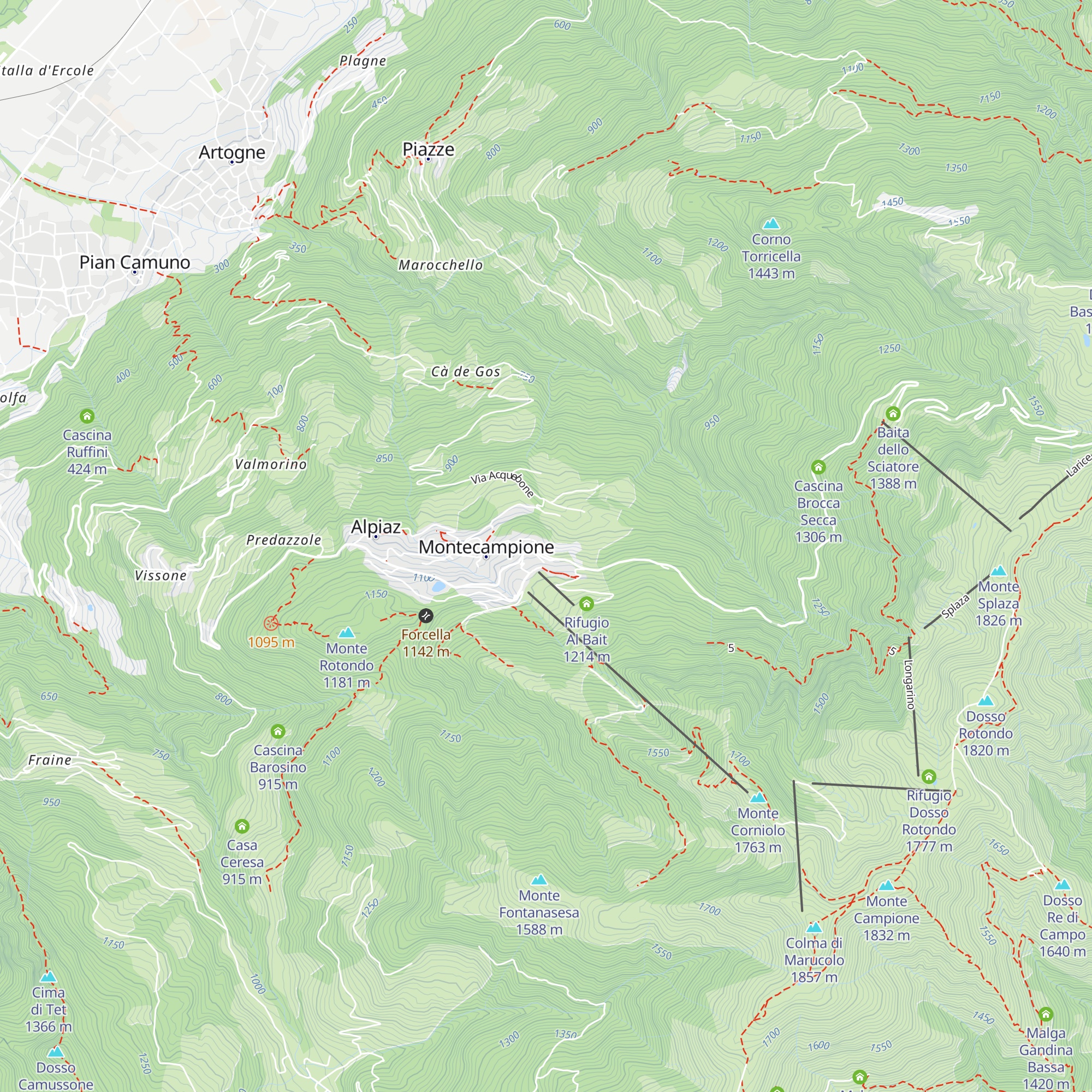 Condominio Il Ginepro map