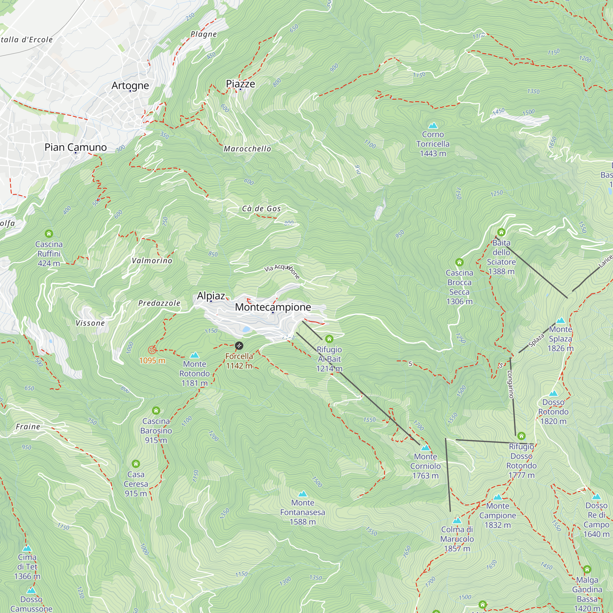 Condominio Il Ginepro map