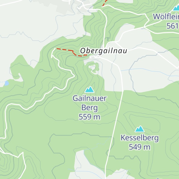 Map of Gailnauer Berg